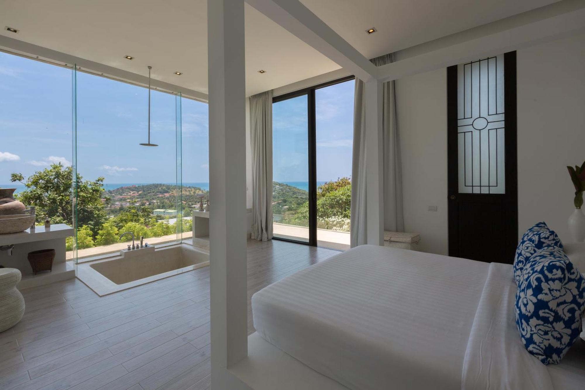 Choeng Mon Villa Belle - Fully Serviced Private Sea View Villa With An Award Winning In-House Cook מראה חיצוני תמונה