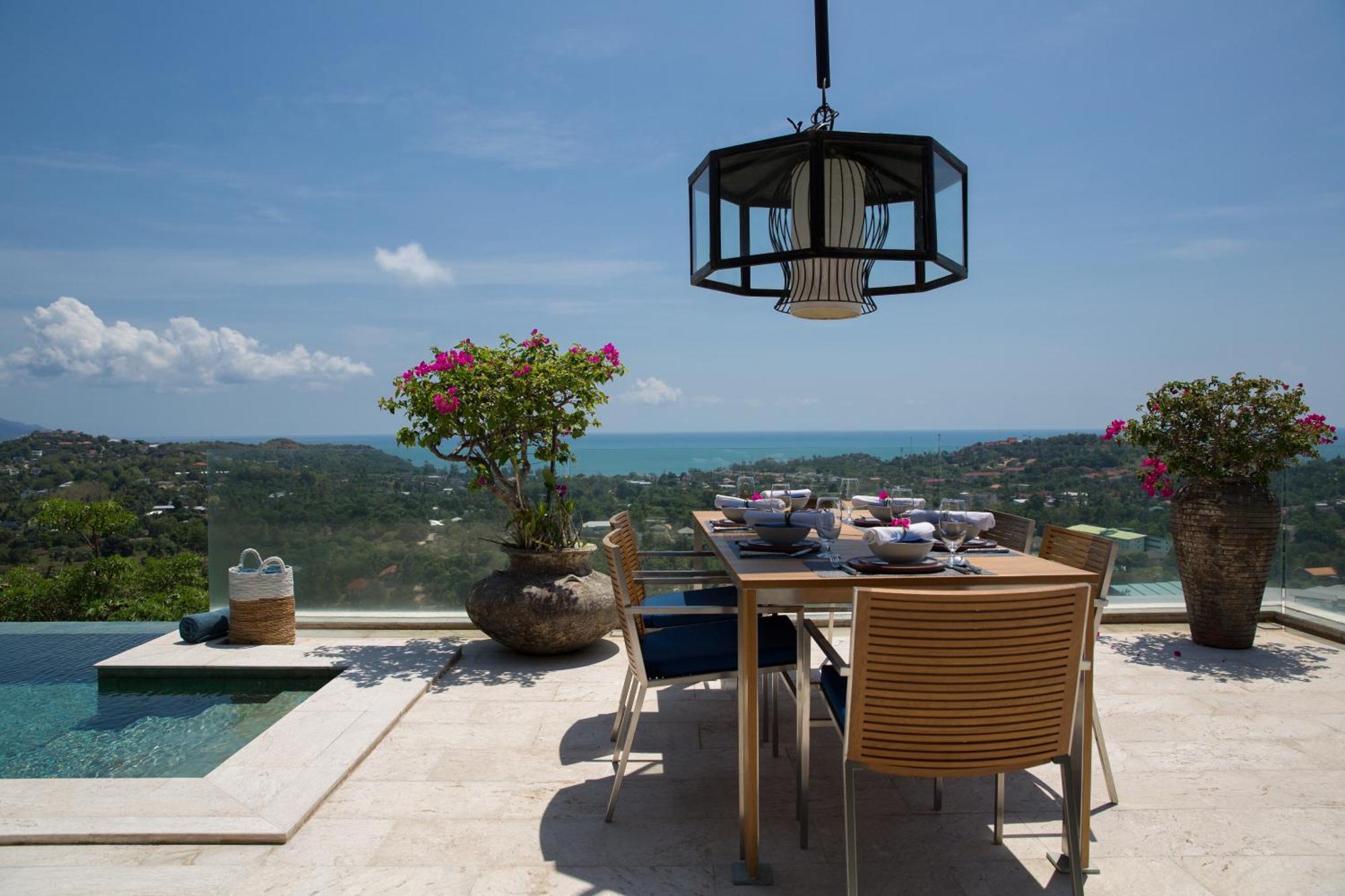 Choeng Mon Villa Belle - Fully Serviced Private Sea View Villa With An Award Winning In-House Cook מראה חיצוני תמונה