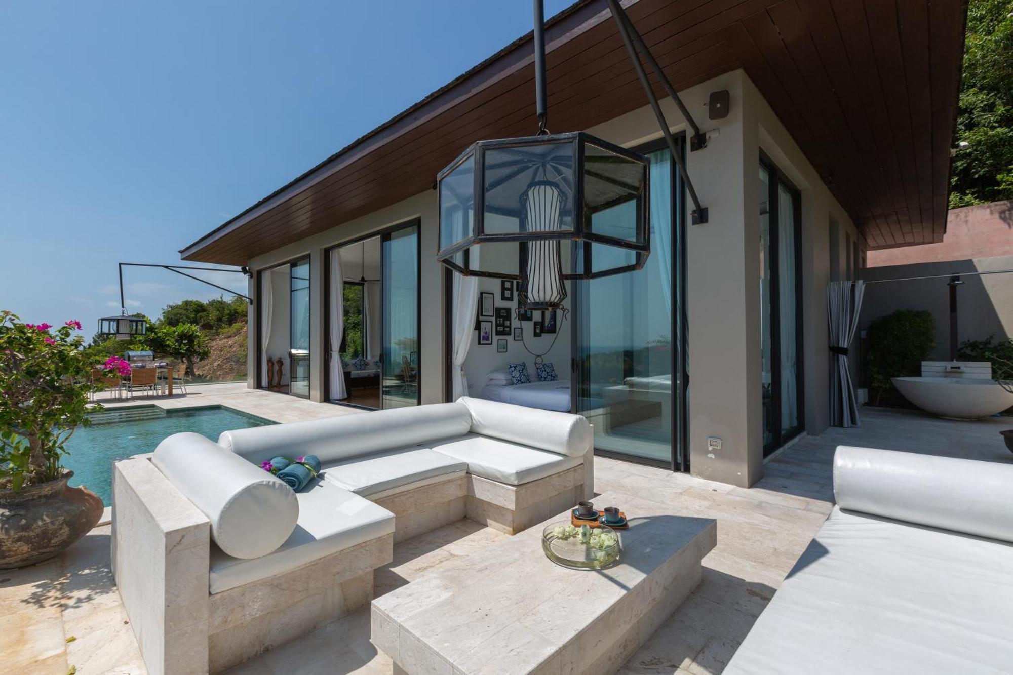 Choeng Mon Villa Belle - Fully Serviced Private Sea View Villa With An Award Winning In-House Cook מראה חיצוני תמונה