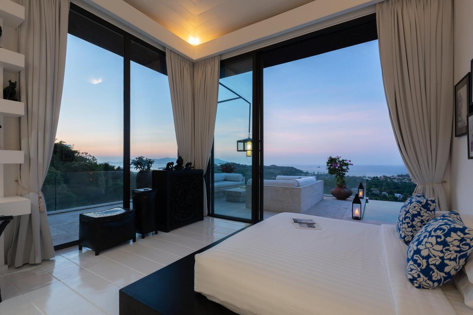 Choeng Mon Villa Belle - Fully Serviced Private Sea View Villa With An Award Winning In-House Cook מראה חיצוני תמונה