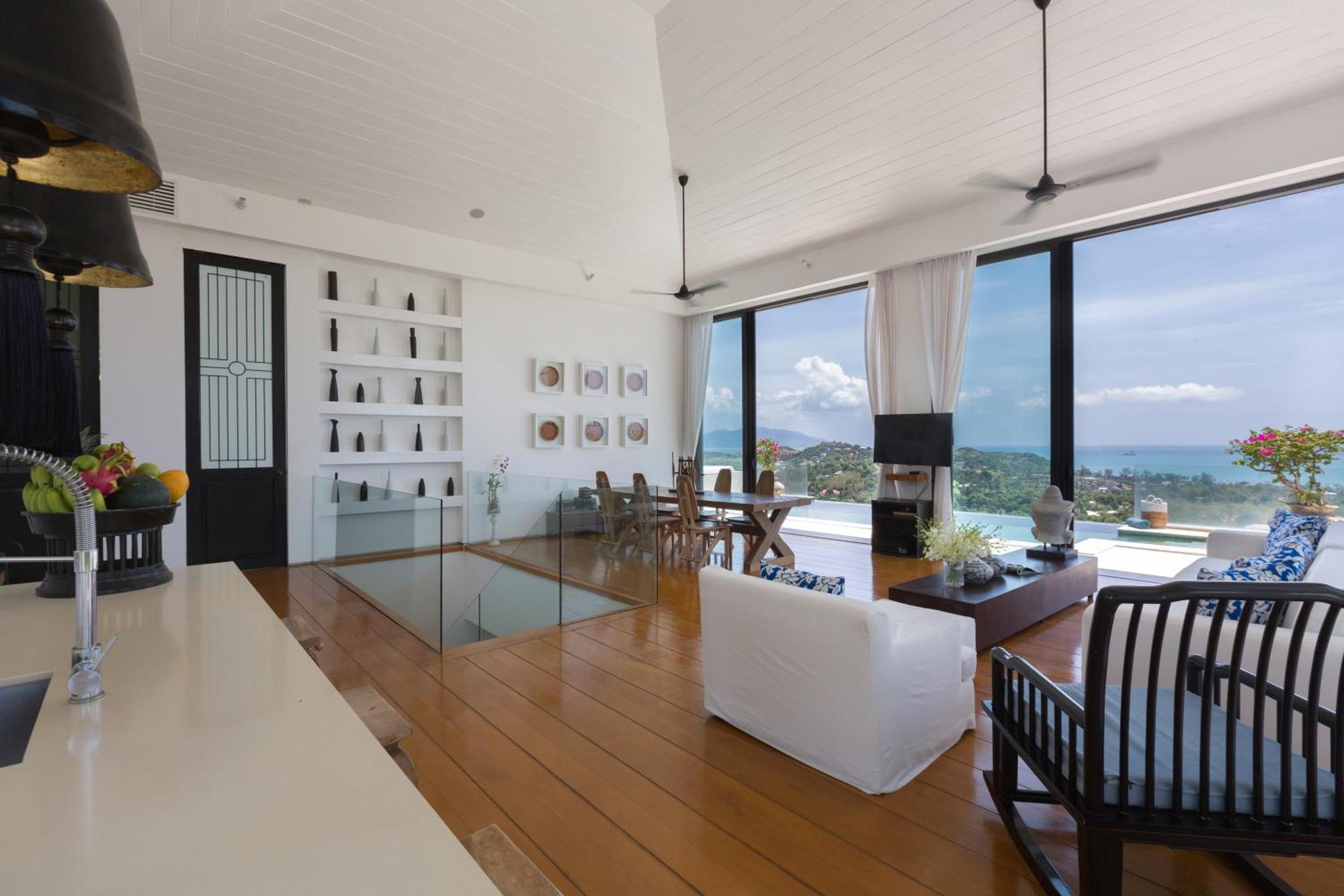 Choeng Mon Villa Belle - Fully Serviced Private Sea View Villa With An Award Winning In-House Cook מראה חיצוני תמונה