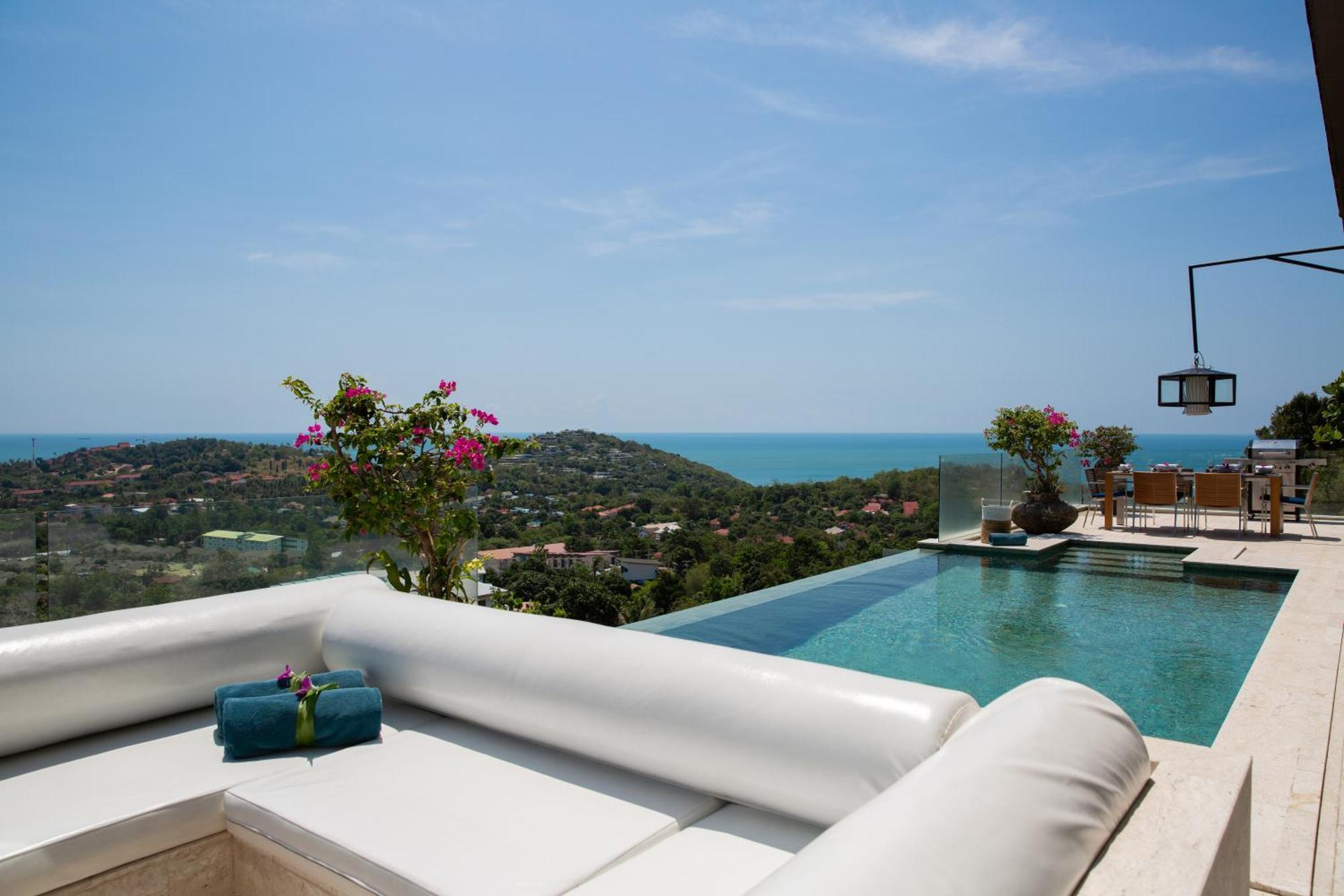 Choeng Mon Villa Belle - Fully Serviced Private Sea View Villa With An Award Winning In-House Cook מראה חיצוני תמונה