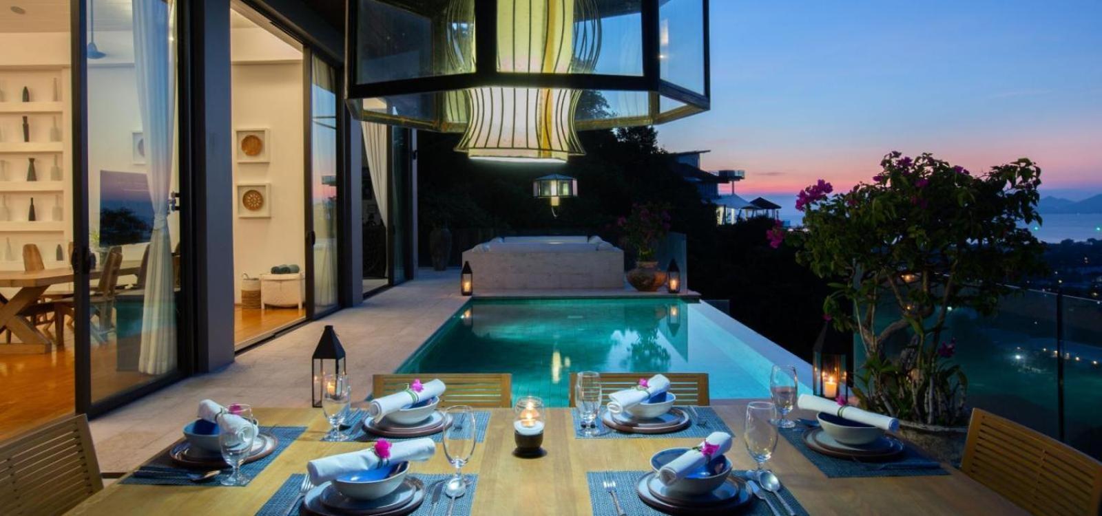 Choeng Mon Villa Belle - Fully Serviced Private Sea View Villa With An Award Winning In-House Cook מראה חיצוני תמונה