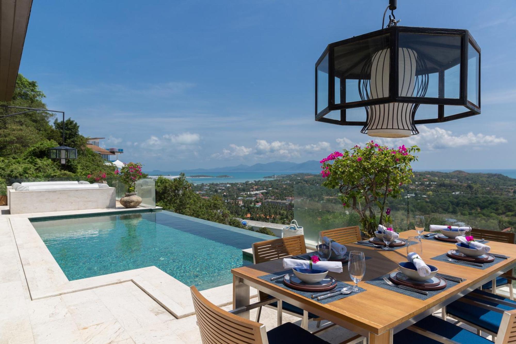 Choeng Mon Villa Belle - Fully Serviced Private Sea View Villa With An Award Winning In-House Cook מראה חיצוני תמונה