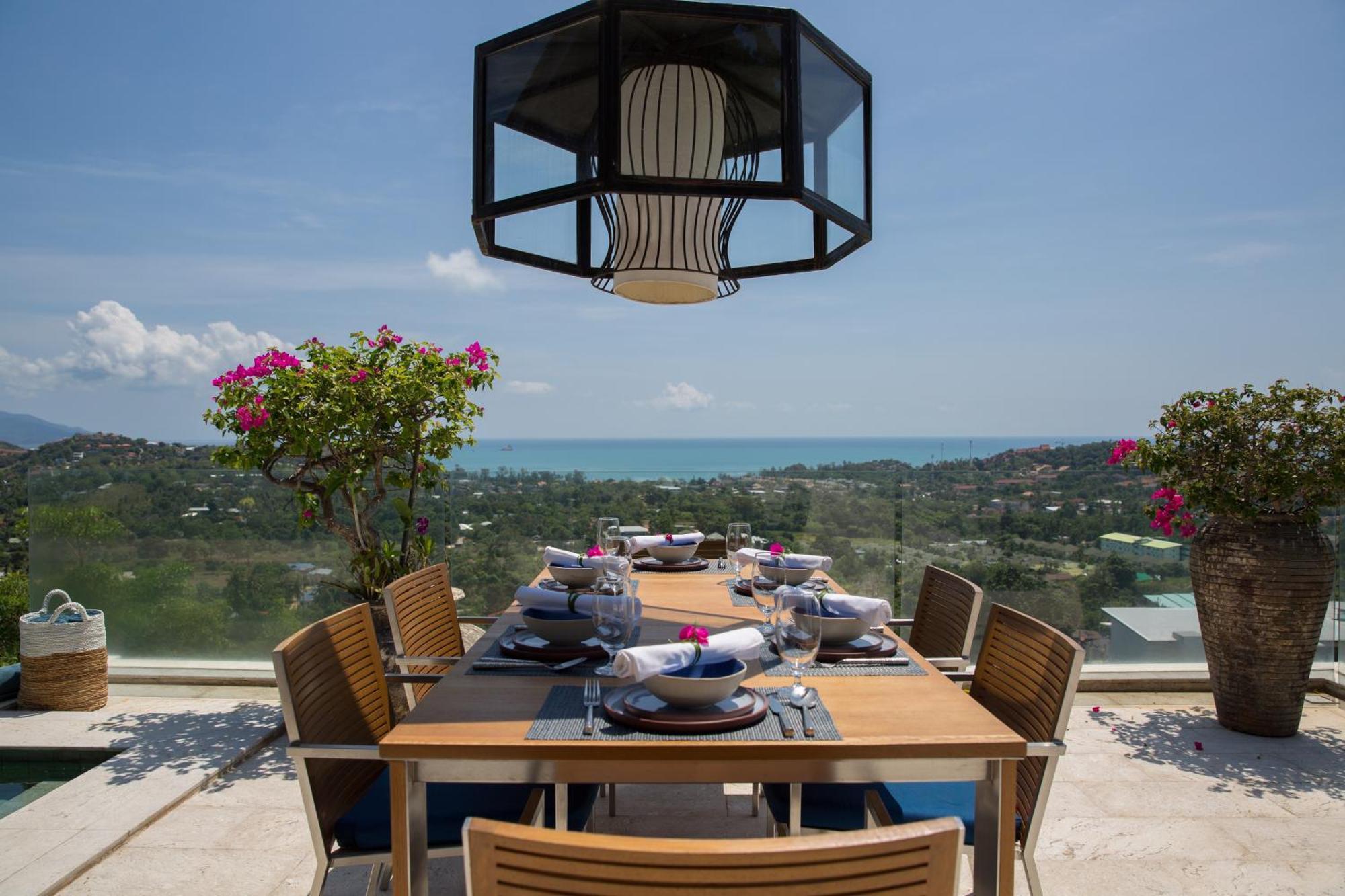 Choeng Mon Villa Belle - Fully Serviced Private Sea View Villa With An Award Winning In-House Cook מראה חיצוני תמונה