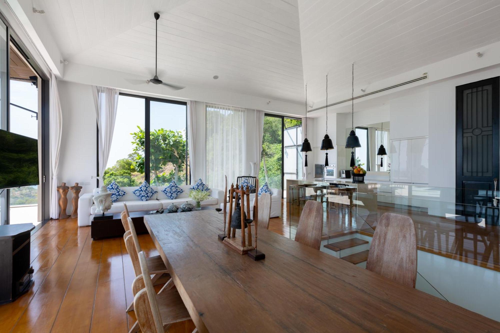 Choeng Mon Villa Belle - Fully Serviced Private Sea View Villa With An Award Winning In-House Cook מראה חיצוני תמונה