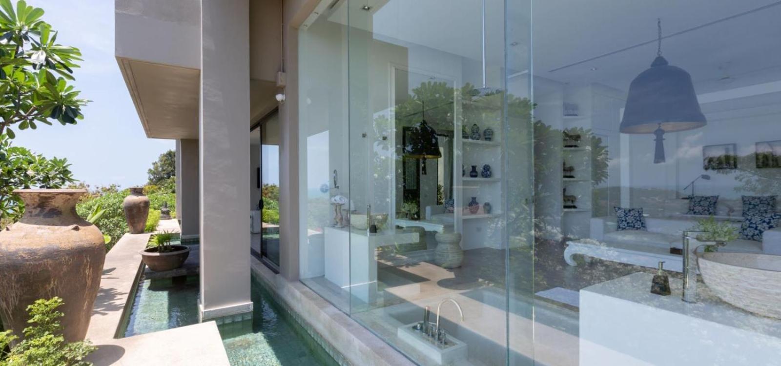 Choeng Mon Villa Belle - Fully Serviced Private Sea View Villa With An Award Winning In-House Cook מראה חיצוני תמונה