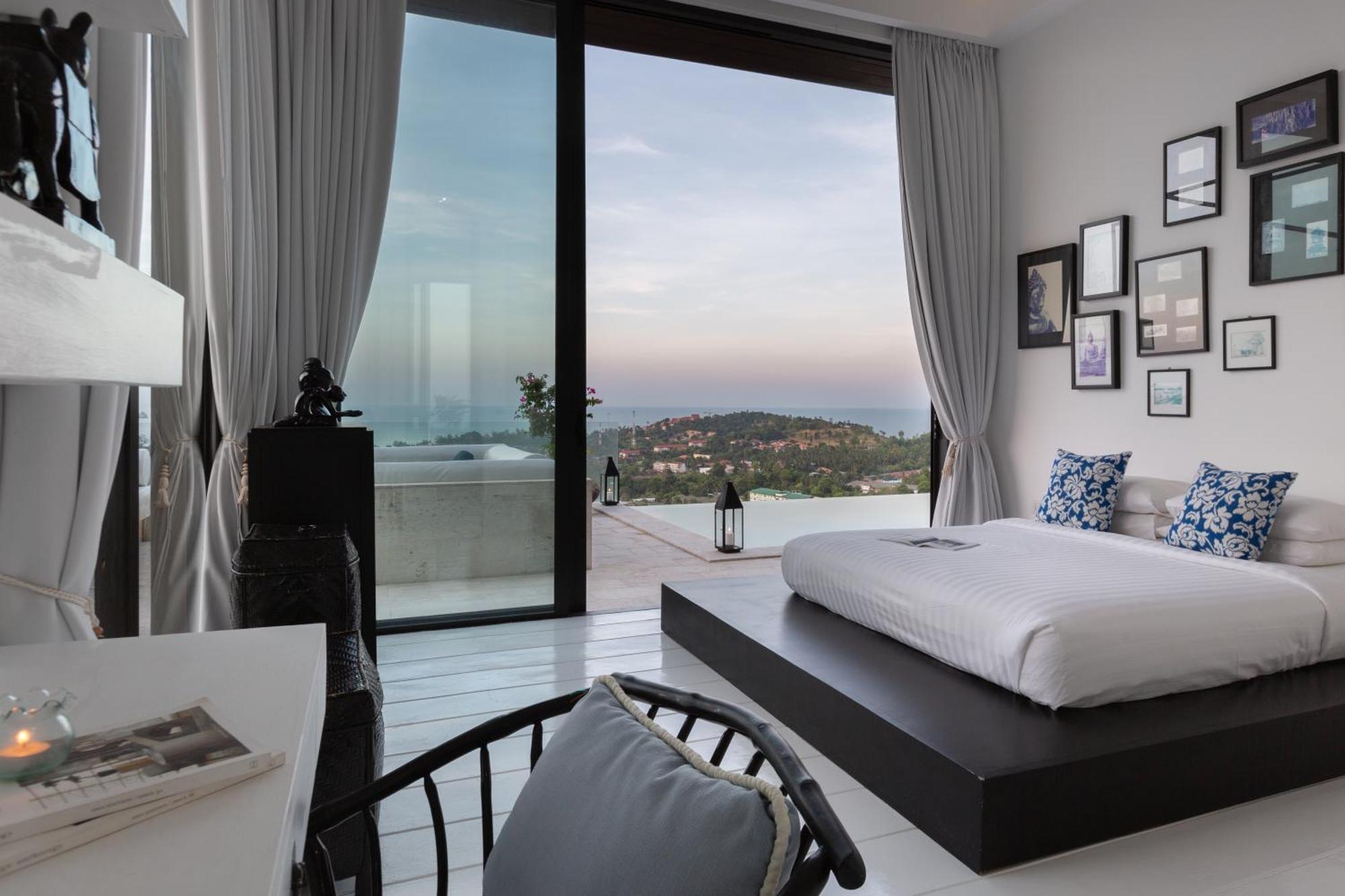 Choeng Mon Villa Belle - Fully Serviced Private Sea View Villa With An Award Winning In-House Cook מראה חיצוני תמונה