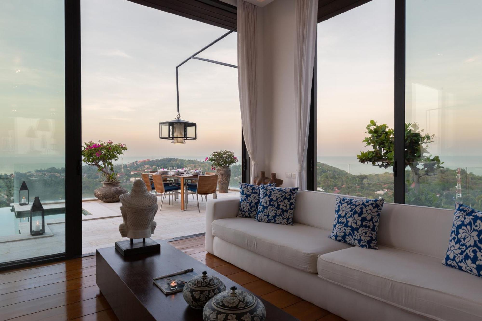 Choeng Mon Villa Belle - Fully Serviced Private Sea View Villa With An Award Winning In-House Cook מראה חיצוני תמונה