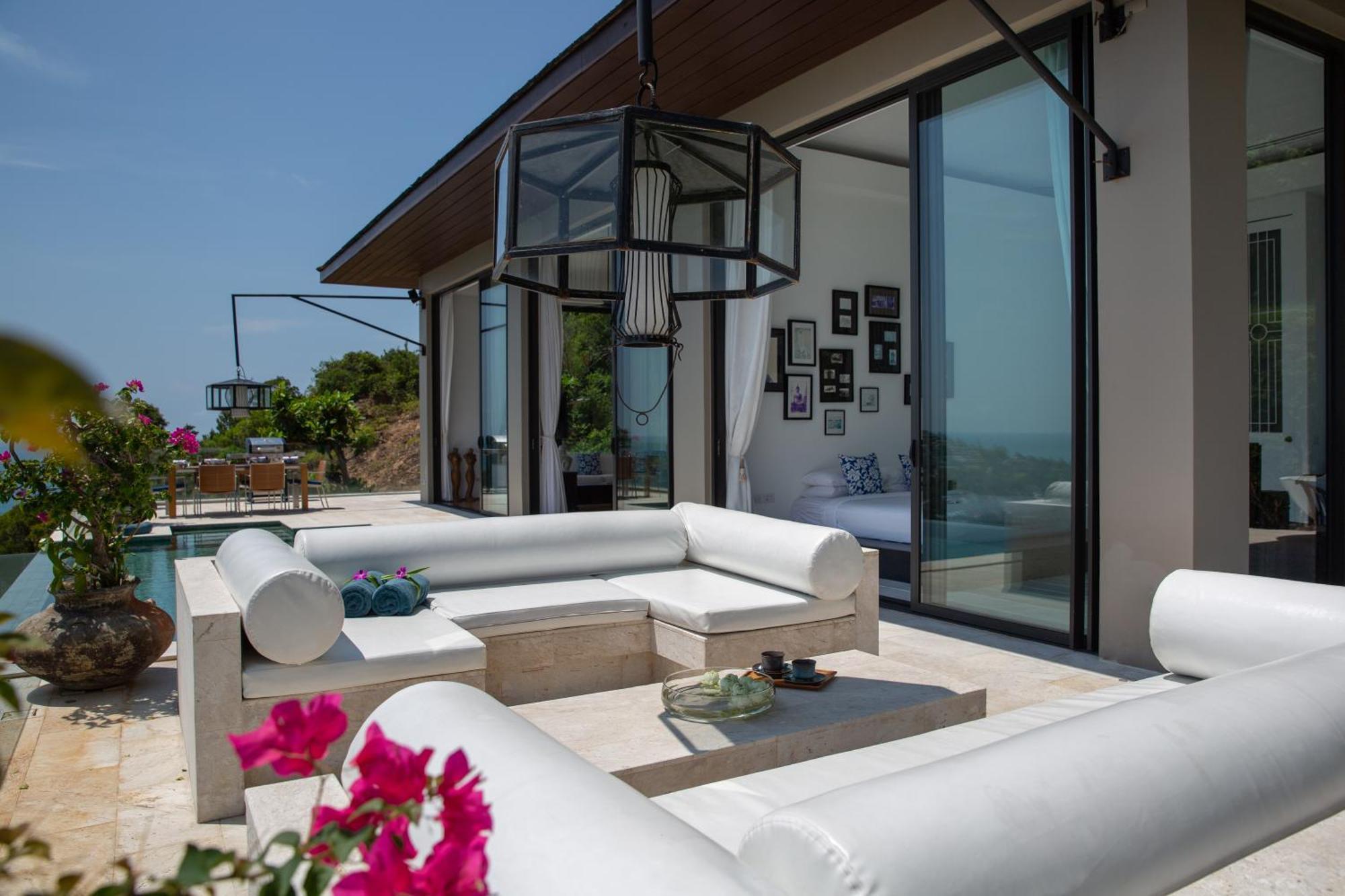 Choeng Mon Villa Belle - Fully Serviced Private Sea View Villa With An Award Winning In-House Cook מראה חיצוני תמונה