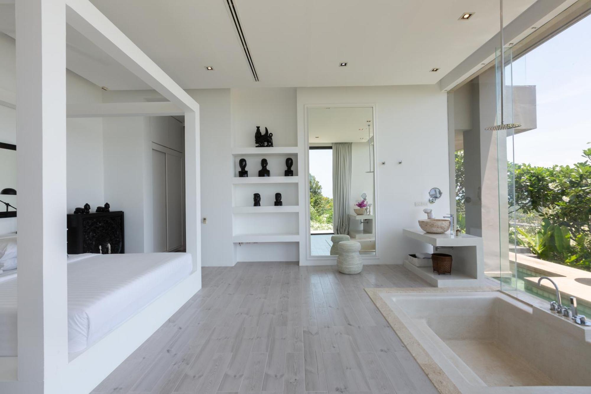 Choeng Mon Villa Belle - Fully Serviced Private Sea View Villa With An Award Winning In-House Cook מראה חיצוני תמונה